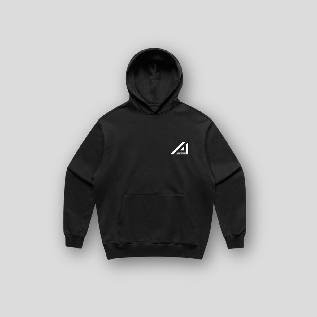 AJPerformance BLACK Unisex Relaxed Hoodie - Ultimate Comfort